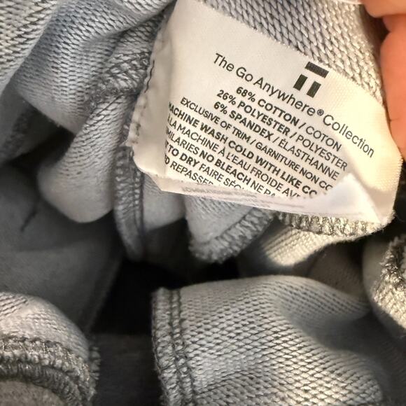 Tommy John Pants Mens Medium Gray Go Anywhere Collection Jogger Pant Sweatpants - Picture 11 of 11